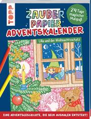 Zauberpapier Adventskalender - Lilla und der Weihnachtsschatz - Cover