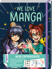 We love Manga. Eintragebuch - Cover