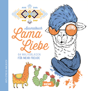 Ausmalbuch Lama-Liebe