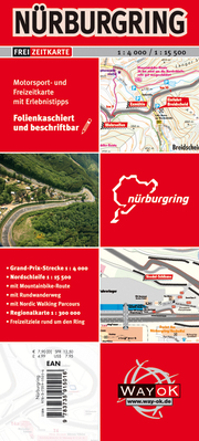 Nürburgring Freizeitkarte