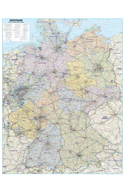 Straßenkarte Deutschland