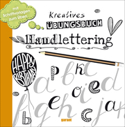Kreatives Handlettering Übungsbuch - Cover