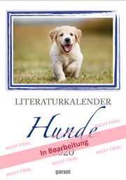Wochenkalender Literatur Hunde 2020