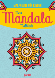 Mein Mandala Malblock - Malfreude für Kinder - Cover