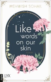 Like words on our skin - Cover