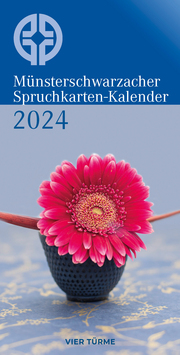 Münsterschwarzacher Spruchkarten-Kalender 2024 - Cover