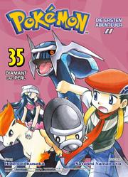 Pokémon - Die ersten Abenteuer, Band 35 - Diamant und Perl - Cover