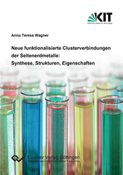 Neue funktionalisierte Clusterverbindungen der Seltenerdmetalle. Synthese, Strukturen, Eigenschaften - Cover