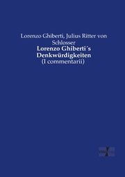 Lorenzo Ghiberti's Denkwürdigkeiten - Cover