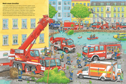 Duden 24+: Autos, Laster & Traktoren: Das große Wimmelbuch der Fahrzeuge - Abbildung 1