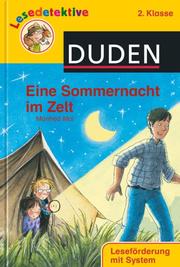Lesedetektive - Eine Sommernacht im Zelt - Cover