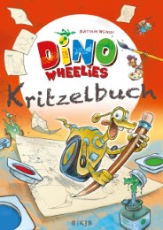 Dino-Wheelies Kritzelbuch - Cover