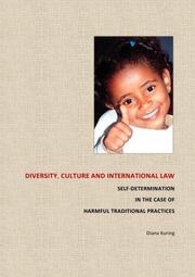 DIVERSITY, CULTURE AND INTERNATIONAL LAW