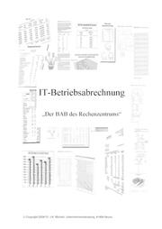 IT-Betriebsabrechnung - Cover