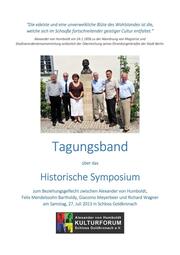 Tagungsband über das Historische Symposium - Cover