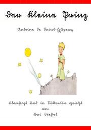 Der kleine Prinz - Sütterlinausgabe - Cover