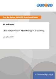 Branchenreport Marketing & Werbung - Cover