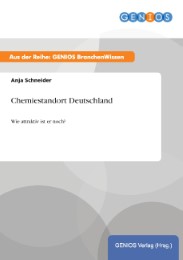 Chemiestandort Deutschland