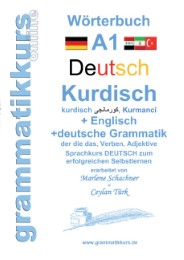Wörterbuch Deutsch/Kurdisch/Kurmandschi/Englisch