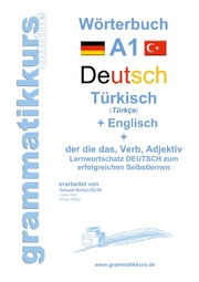 Wörterburch Deutsch - Türkisch Englisch A1