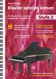 Klavier spielen lernen (Stufe 2) - Cover