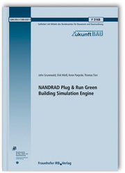 NANDRAD Plug & Run Green Building Simulation Engine