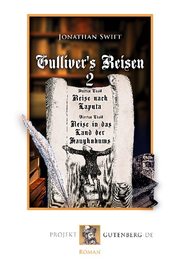 Gulliver's Reisen. Band II: Reise nach Laputa und Reise in das Land der Hauyhnhnms - Cover