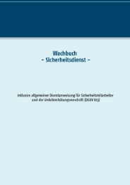 Wachbuch Sicherheitsdienst - Cover