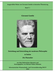 Entstehung und Entwicklung der modernen Philosophie in Italien - Cover