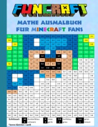 Funcraft - Mathe Ausmalbuch für Minecraft Fans - Cover