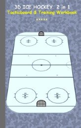 3D Ice Hockey 2 in 1 Tacticboard and Training Book