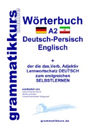 Wörterbuch Deutsch - Persisch - Farsi - Englisch A2 - Cover