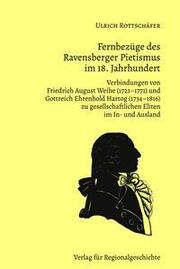 Fernbezüge des Ravensberger Pietismus im 18. Jahrhundert - Cover
