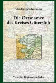 Die Ortsnamen des Kreises Gütersloh - Cover