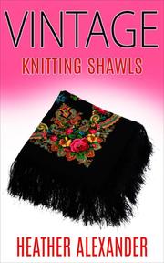 Vintage Knitting Shawls