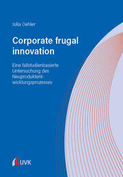 Corporate frugal innovation