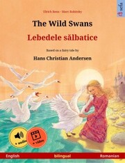 The Wild Swans - Lebedele s¿lbatice (English - Romanian) - Cover