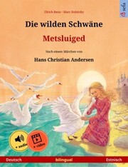 Die wilden Schwäne - Metsluiged (Deutsch - Estnisch) - Cover