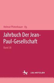 Jahrbuch der Jean Paul Gesellschaft 2003 - Cover