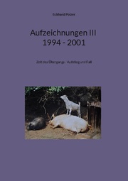 Aufzeichnungen III; 1994 - 2001 - Cover