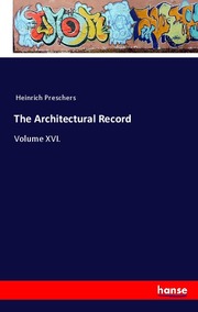 The Architectural Record