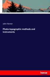 Photo-topographic methods and instruments