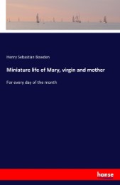 Miniature life of Mary, virgin and mother - Cover