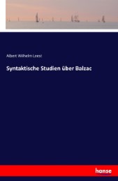 Syntaktische Studien über Balzac