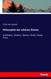 Philosophie der schönen Künste - Cover