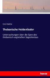 Thebanische Heldenlieder - Cover