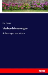 Vischer-Erinnerungen - Cover