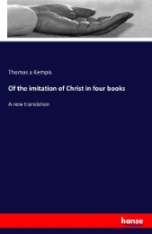 Of the imitation of Christ in four books - Cover