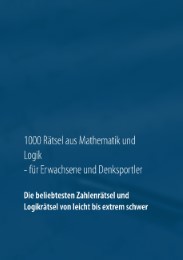 1000 Rätsel aus Mathematik und Logik für Erwachsene und Denksportler - Cover