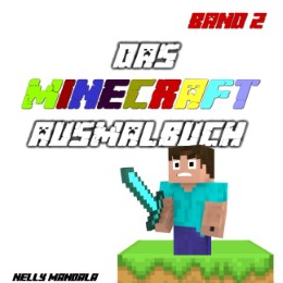 Minecraft Ausmalbuch 2 - Cover